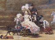 Lydia jemima price Derby (mk37) china oil painting reproduction